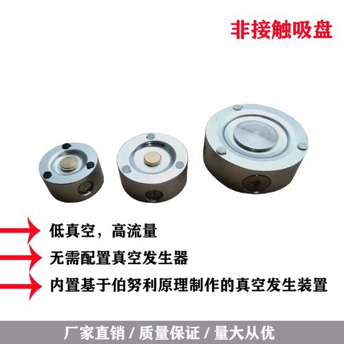 非接触无痕伯努利气动真空吸盘