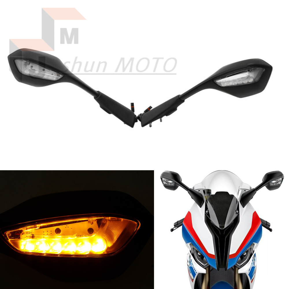 宝马S1000RR后视镜带转向灯