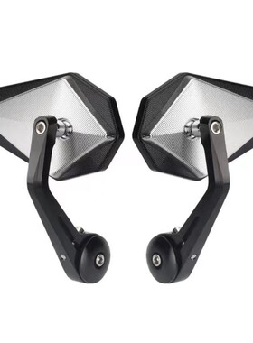 适用雅马哈XSR155改装后视镜 手把镜 XSR125反光镜 倒车镜配件