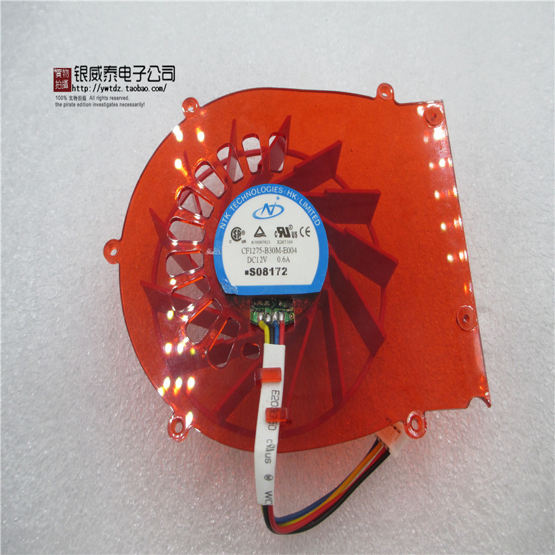 ATI 公板显卡风扇 NTK CF1275-B30M-E004 DC 12V 0.6A