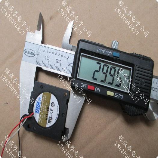 全新AVC BA03010B05U 5V 温控涡轮 3010 3cm 双滚珠鼓风机风扇
