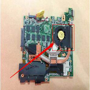 适用于 ASUS 华硕 EPC 1201K 1215N 1201N  CPU风扇 单风扇