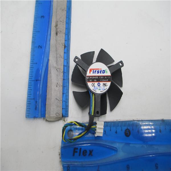 适用于 ZOTAC FD5010U12S FD5010U12D  12V显卡散热风扇