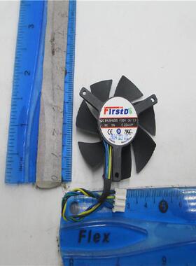 适用于 ZOTAC FD5010U12S FD5010U12D  12V显卡散热风扇