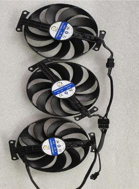 适用于 华硕RTX3060ti 3070 MEGALODON巨齿鲨显卡风扇CF9010U12D