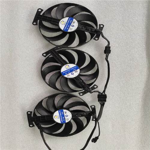适用于 华硕RTX3060ti 3070 MEGALODON巨齿鲨显卡风扇CF9010U12D