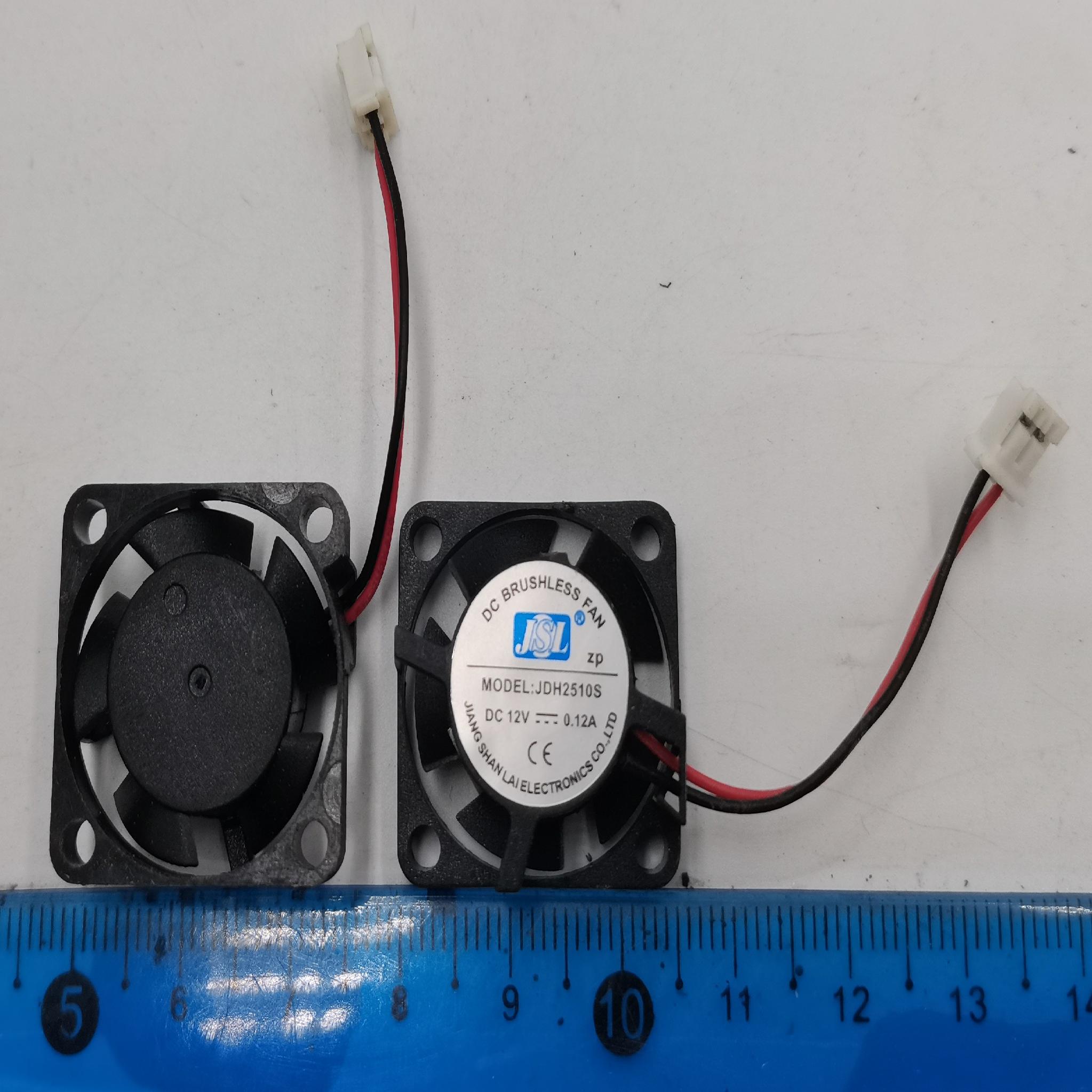 适用 JDH2510S 12V DFS251012H 25mm 迷你路由器投影仪散热器风扇