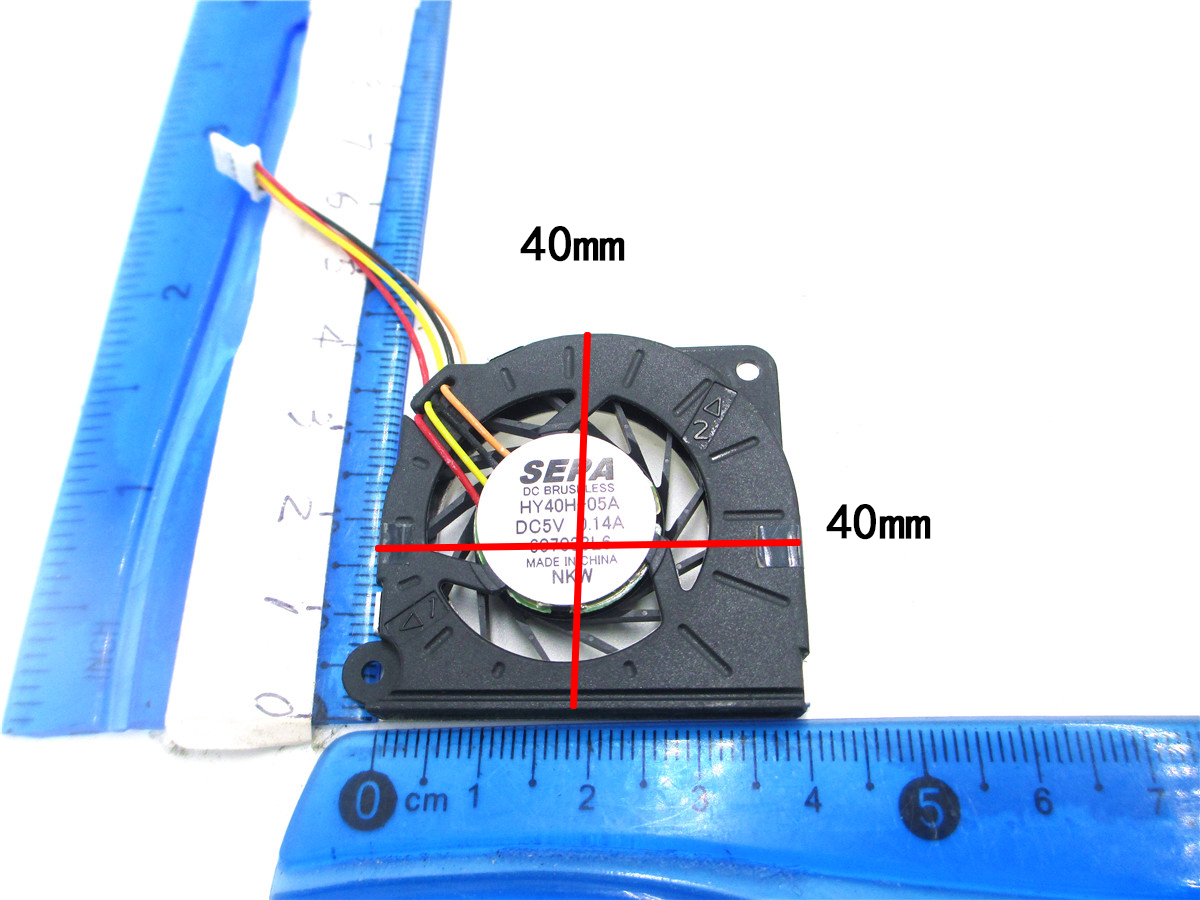 SEPA超薄笔记本鼓风机涡轮散热风扇 HY40H-05A 4005 5V USB