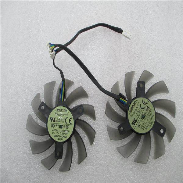 适用于 华硕 STRIX猛禽GTX750Ti/950/960 R9 370 风扇T128010SH
