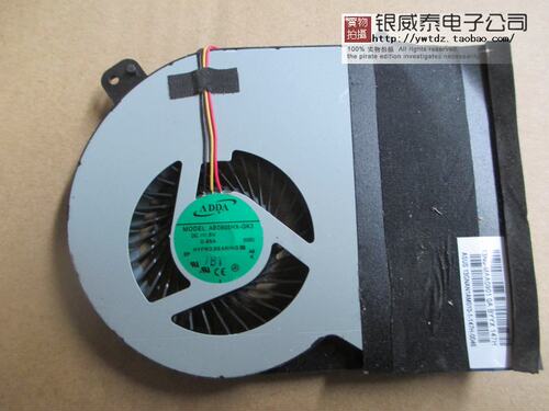 适用于ASUS华硕K55 K55D K55DR Q500A风扇　ADDA AB0805HX-GK3