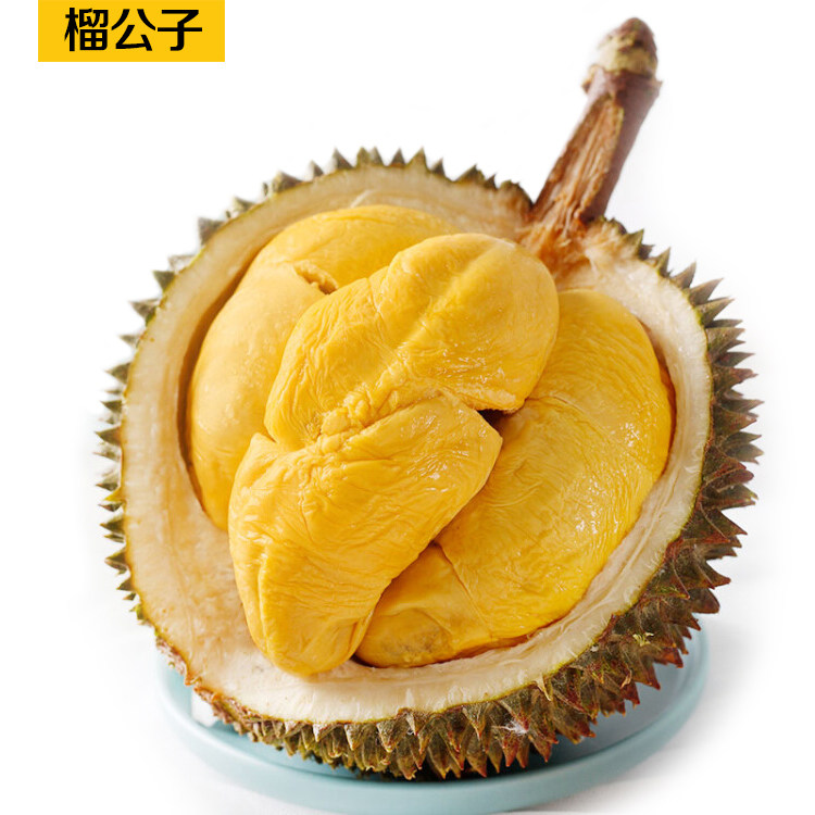 d200黑刺榴莲 马来西亚树熟 液氮带壳冰鲜冷冻整果  顺丰空运包邮