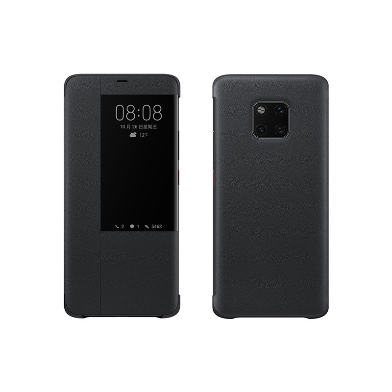 华为Mate20Pro手机壳保护套原装正品智能视窗翻盖皮套华为Mate20保护套皮套Mate20X原装翻盖保护套官方正品