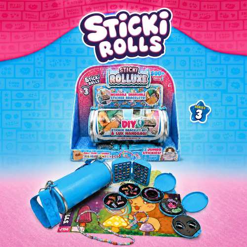 美国正品stickirolls3贴纸手链