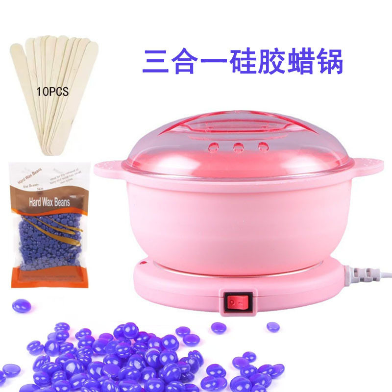 蜜蜡蜡脱毛套装封酒加热热融机撕拉式拔毛豆美容院私处巴西腋下