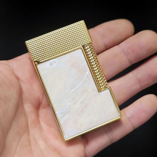 calories卡路巴黎钉双面贝壳侧滑砂轮黄铜朗声气体打火机男士礼品