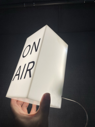 竖版广告灯箱亚克力onair灯箱店铺门口装饰灯创意灯跨境亚马逊