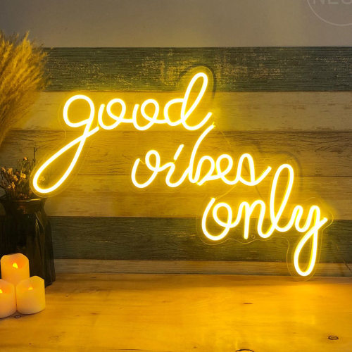led霓虹灯Good often only字母造型灯商场餐厅发光招牌外贸商