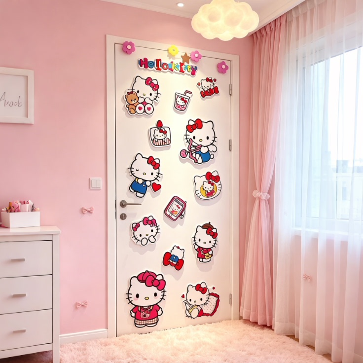 HelloKitty迪士尼磁吸冰箱贴
