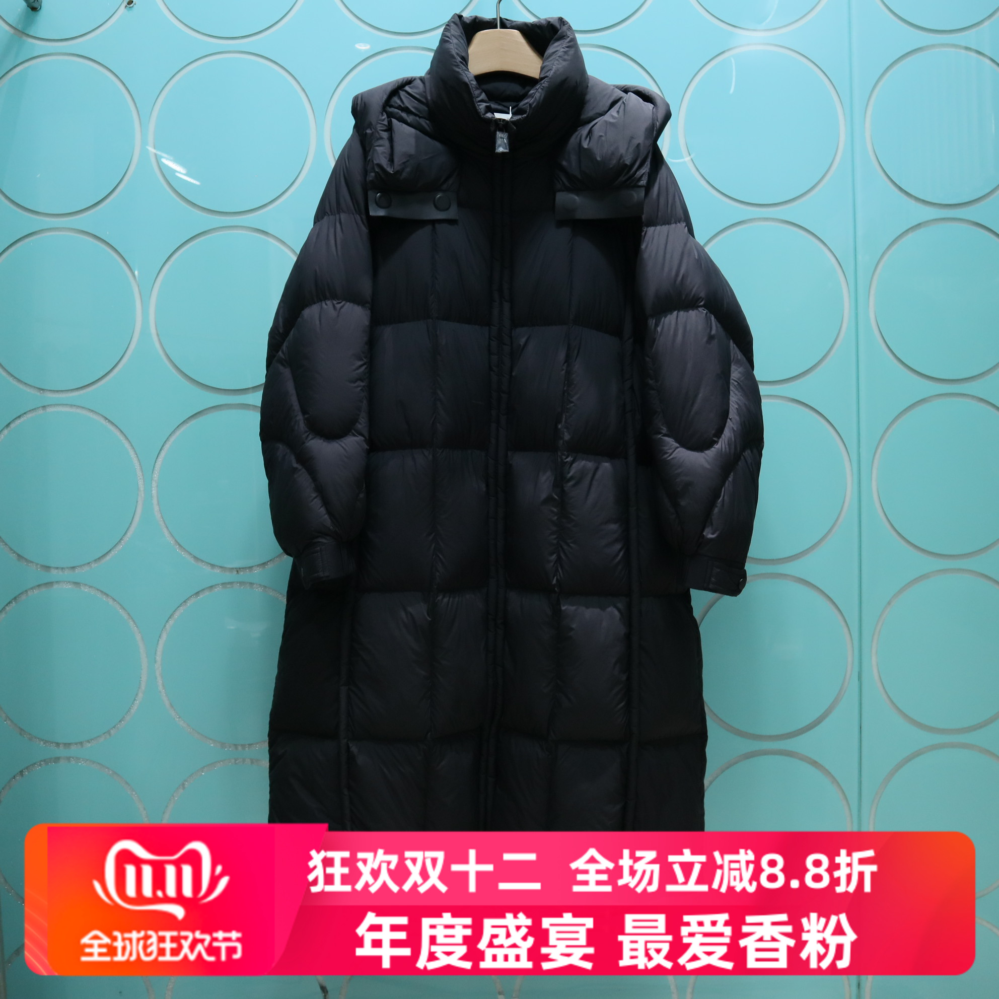 BOYI帛逸专柜正品2025冬季新款气质宽松韩版休闲羽绒服3729285