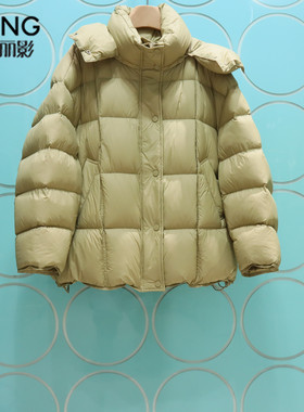 YSING衣香丽影专柜正品2025冬季新款连帽羽绒服外套女141127307