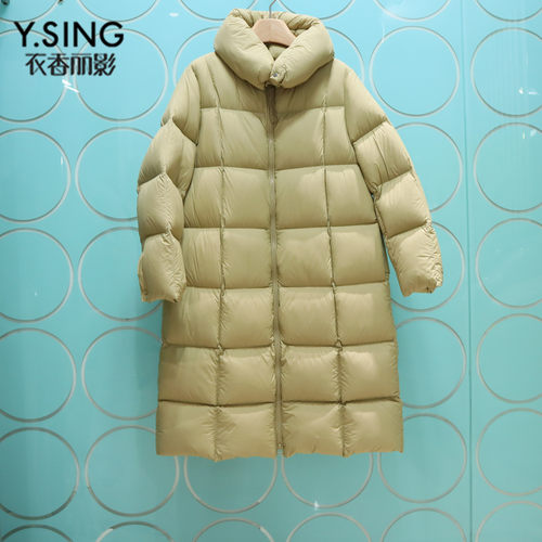 YSING衣香丽影专柜正品2025冬季新款高领挡风加厚羽绒服141127503