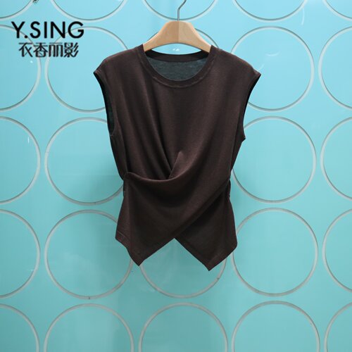 YSING衣香丽影专柜正品2026夏季新款设计感修身羊毛衫150719015