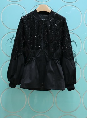 MRER莫乂义    专柜正品春季新款宽松百搭收腰显瘦外套女R5A31463