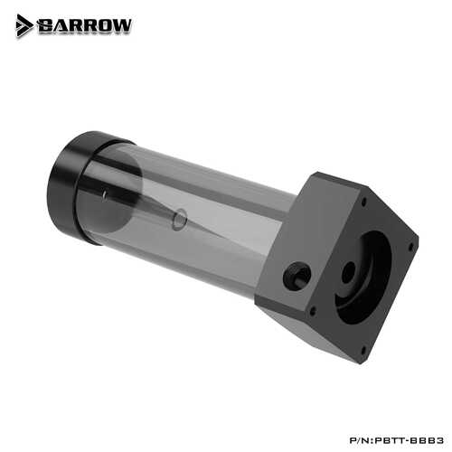 Barrow 黑色配黑管4款长度可选 DDC泵箱一体套装 PBTT-BBB3系列