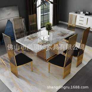 event chairs轻奢婚庆餐椅镀金酒店婚礼高背宴会排骨椅 rental