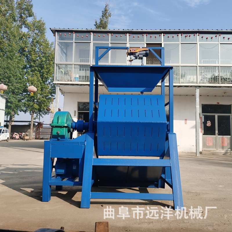 石块倒圆角研磨机 六角滚筒金属件抛光机五金件抛光机