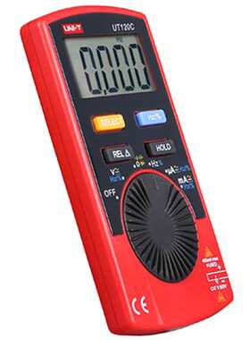 优利德小型口袋型数字万用表袖珍表UT120C