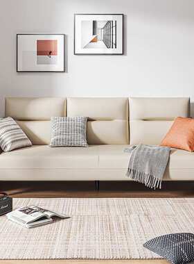 布艺沙发现代轻奢网红三人客厅简约沙发科技布2021新款沙发小户型