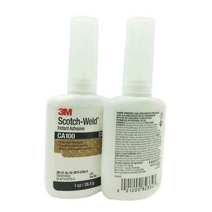 3M CA100快干胶SF100耐冲击快速固化高强粘接金属塑料橡胶电子