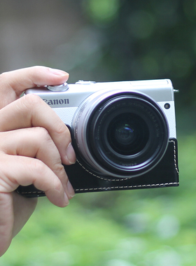 适用佳能sx70M62相机包G7X3微单M50二代M100底座G7X2半套M200保护