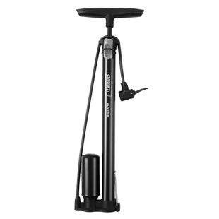 得力工具自行车打气筒电瓶车家用玩具充气筒高压便携气管子篮球用