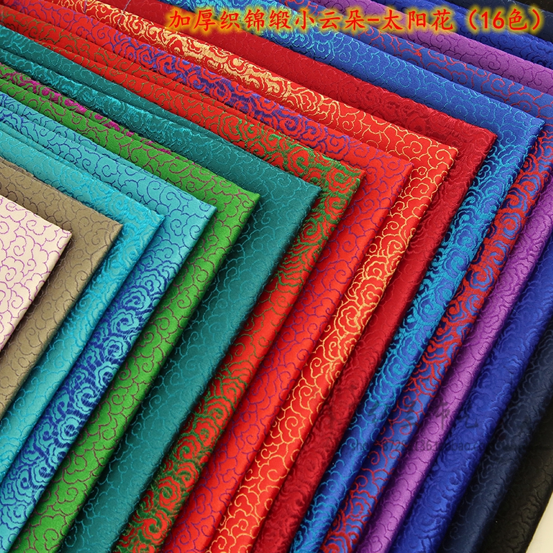 织锦缎服装手工唐装包装中国暗纹