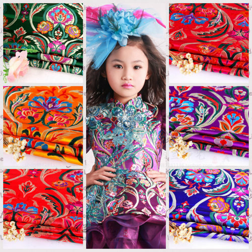 织锦缎中式民族服装古装唐装上衣