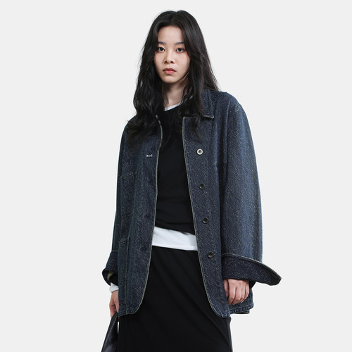 女性日记秋季复古牛仔外套女