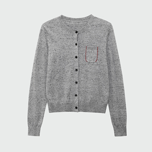 DIARY 外套 秋季 绵羊毛针织开衫 B719710H 新款 LADY’S