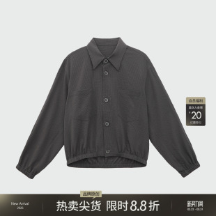 复古通勤别致上衣女 法式 LADY’S DIARY初秋高级设计感POLO领衬衫