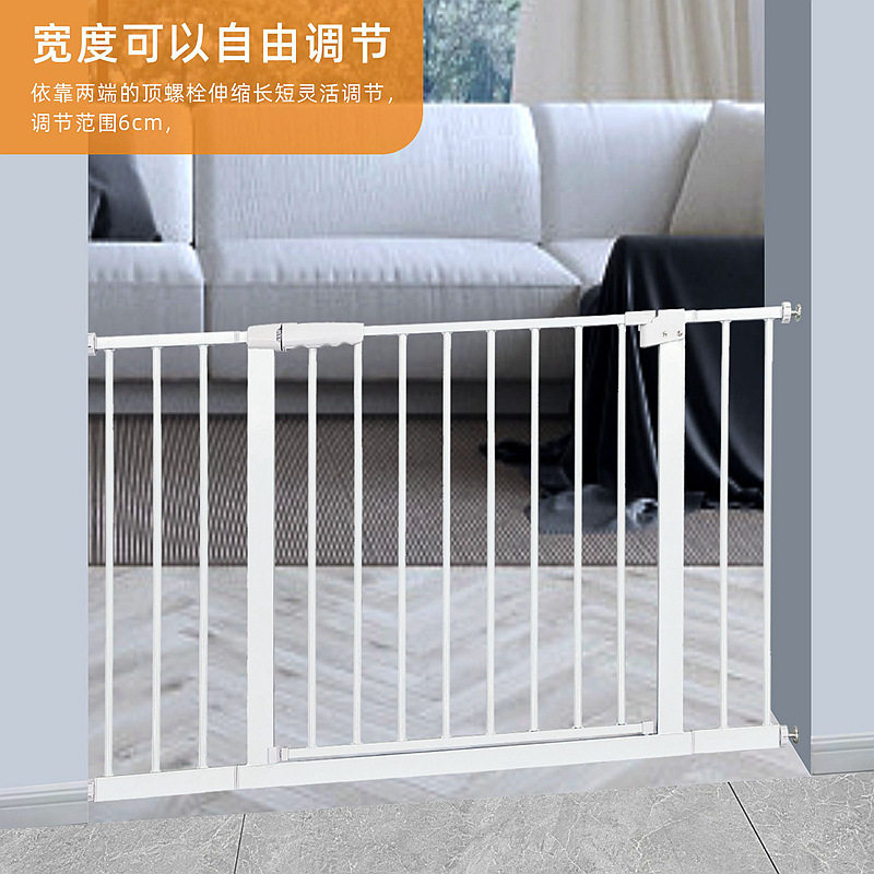 儿童门护栏室内隔离宠物狗狗围栏阳台门栏小大型犬栅栏杆