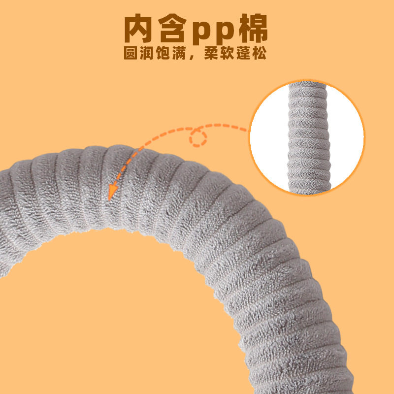 宠物用品长脖子狐狸啃咬狗狗玩具兔子鸭子造型毛绒互动狗咬不烂