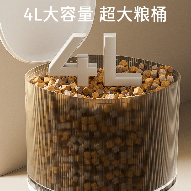 智能喂食器无线连接投喂机喂食器猫咪无线饮水机流动水猫咪宠物用