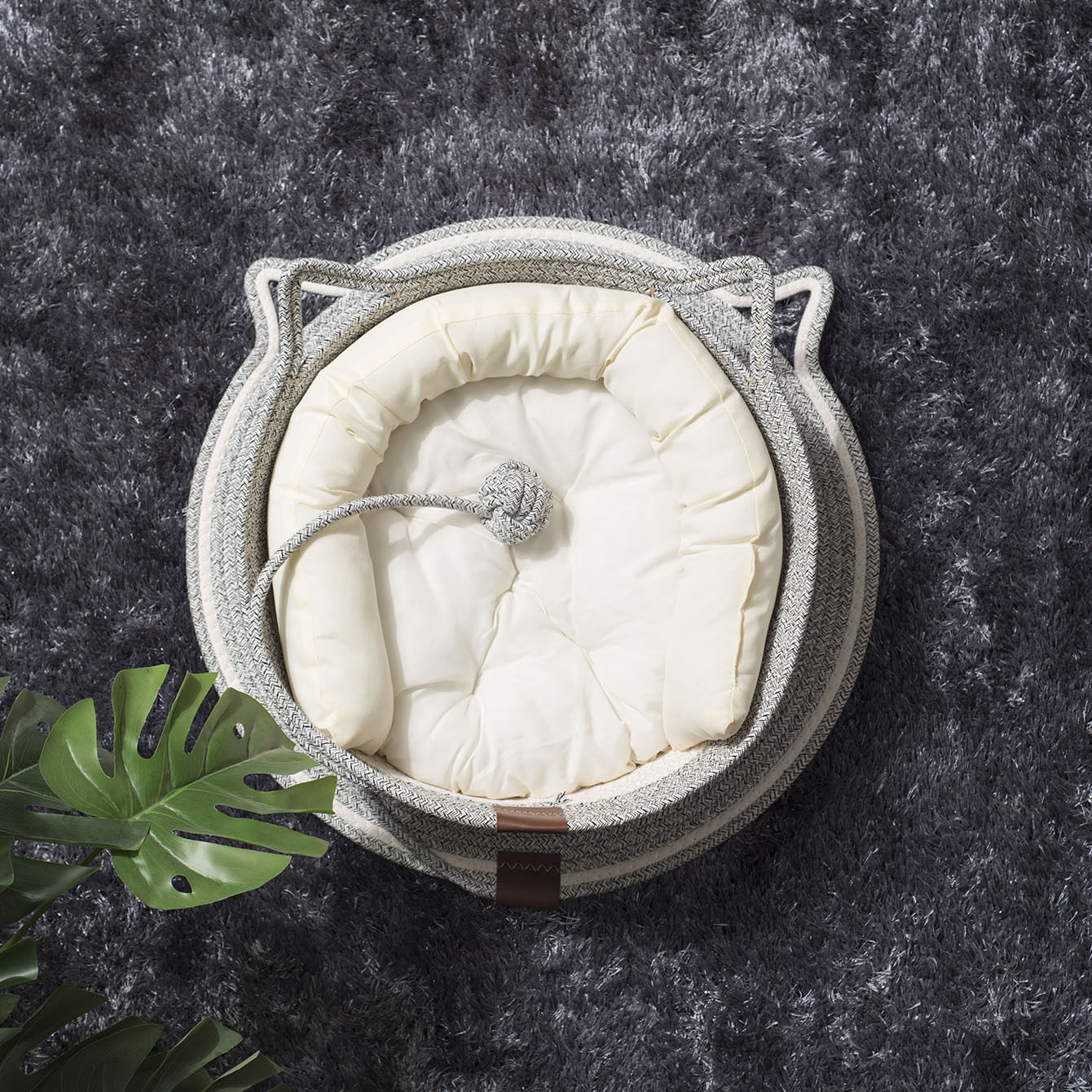 棉绳猫窝四季通用网红夏季猫抓板猫房子手工编织狗窝宠物窝猫咪窝,宠物/宠物食品及用品,猫笼子/猫别墅,淘宝优惠券,粉丝福利购,淘宝优惠卷