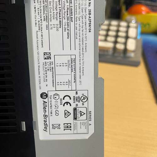 可维修 ，PF525变频器，25B-A2P5N104议价