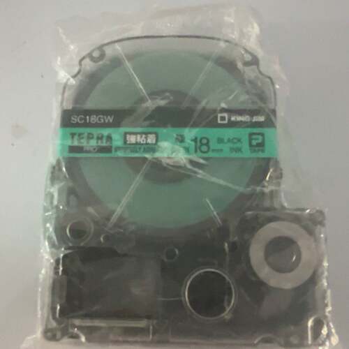可议价TEPRA PRO标签机色带 SC18GW，正品，1
