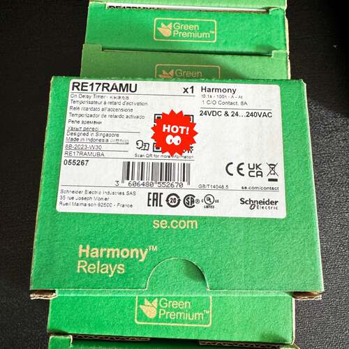 可维修继电器 RE17RAMU 未拆，如图单价单价议价