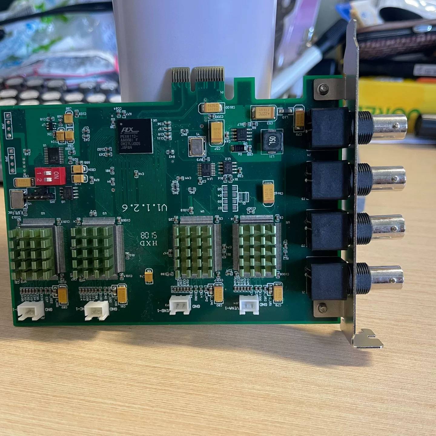 可维修图像卡DH-VT142PCI-E接口4路实时采集vt14议价