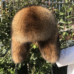 狐狸毛皮草帽子霸王帽