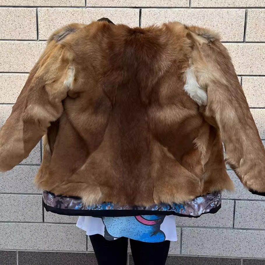 皮毛一体羊皮袄男士中长款